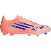 Adidas F50 League Gras / Kunstgras Voetbalschoenen (MG) Oranje Blauw Wit