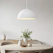 LumenXL Moderne Wabi Sabi hanglamp Sabi met wit steeneffect- Ø40 cm
