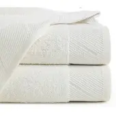Eurofirany Luxe Badhanddoek Evita 70x140cm - 100% Katoen, Zilveren Draad