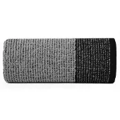 Eurofirany LEON Handowek 70x140 cm Zwart/Zilver 500 gsm - Luxe Katon
