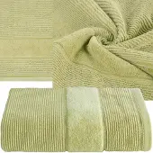 Eurofirany Zachte Katoenen Handdoek 30x50cm 500 GSM - Absorberend Olijfgroen