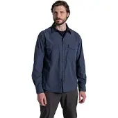 Craghoppers - Kiwi II Long Sleeved Shirt - Overhemd 4XL, blauw