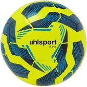 Uhlsport Player Trainingsbal - Fluogeel / Marine / Cyaan | Maat: 5