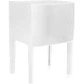 Kartell Small Ghost Buster Side Table met Opbergruimte White