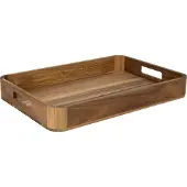 Intratuin Dienblad Bruin Acacia 38 X 26 X 4,9 Cm