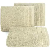 Eurofirany Badkamerhanddoek 100% Katoen 70x140 cm - Zacht & Absorberend - Beige