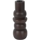 Present Time kandelaar formado small donker hout