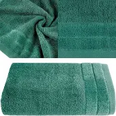 Eurofirany Donkergroene katoenen handdoek 30x50cm - 1 stuk
