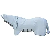 Kentucky Horsewear Horsewear - Eczeemdeken met hood grij 130-6'0