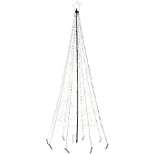 Lumineo Metalen kerstboom met verlichting | | 1.5 meter