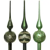 Ksd Piek glas d8h31 cm groen a3