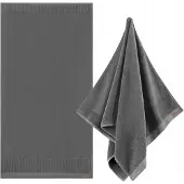 Zwoltex Porto Handdoek 30x50cm Grijs 600g/m² - 100% Biologisch Katoen