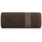 Eurofirany Luxe Badhanddoek Riva 70x140 cm - Zacht Bruin Katoen