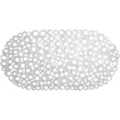 Galicja Ringbadmat 69x35cm Wit