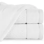 Eurofirany Frida Badhanddoek Katoen 50x90cm Wit - Luxe en Zacht