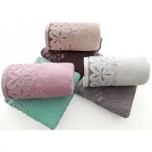Greno Bella Badhanddoek - Fuksja - Zacht & Luxe