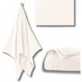 Zwoltex Kiwi 2 Strandlaken 100x150cm - Zacht Egyptisch Katoen, Ecru