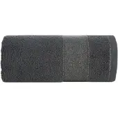 Eurofirany Nessy Handdoek 30x50 cm Staalgrijs - Zacht & Absorberend Katoen