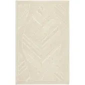FLOOR Beige Katoenen Badmat Boho Antislip Wasbaar 50x80cm