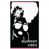 Zwoltex strandlaken Summer Vibes 100x160cm - Zacht & Absorberend