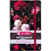 Royal Talens Dummy schetsboek - 13x21 cm - Stilleven met bloemen