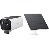 Eufy Security S3 Pro Buitencamera, Add-on + Security Zonnepaneel (3W)