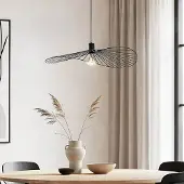 LumenXL Hanglamp Linae in zwart metaal