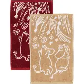 Arabia Feestelijke momenten Mumin handdoek 2 delig 30x50 cm