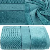Eurofirany Turkoois Katoenen Badhanddoek 50x90cm - 500 g/m²