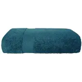 Faro Fashion Handdoek 50x100cm Marineblauw 550g/m² Katoen met Borduursel