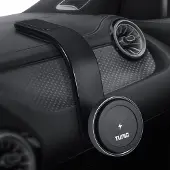 Tuniq Magnetische Autohouder - Dashboard Telefoonhouder Long Arm - 360° Draaibaar - Zwart