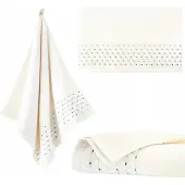 Zwoltex Oscar Handdoek 30x50cm - Luxe Egyptisch Katoen 500g/m² Crème