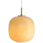 Louis Poulsen Hanglampe , Oranje, Woonkamer, Glas