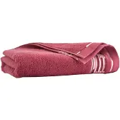 Zwoltex Egyptisch Katoenen Badhanddoek 70x140cm - Carmelian Grafisch