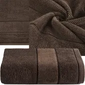 Eurofirany Zachte Katoenen Handdoek 30x50cm 500 GSM - Bruin