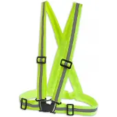 Lynx Reflectie harnas unisex geel maat onesize