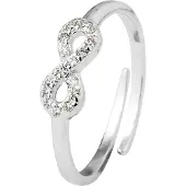 Diadema - Ring Infini - Wit - Zwarte Nacht Collectie