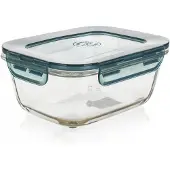 Bormioli Rocco Bormioli EVO Glazen Voedselcontainer 1L - Oven & Magnetronbestendig