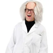 Folat Einstein pruik