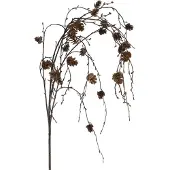Countryfield Kunsttak Larix XL bruin 133x12x8cm bruin Kunststof Kunstbloem