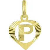 Lucardi Hangers 'Buchstabe' goud
