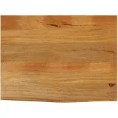 vidaXL Tafelblad met natuurlijke rand 80x60x3,8 cm massief mangohout