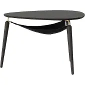 UMAGE Hang Out salontafel Zwart eiken-messing