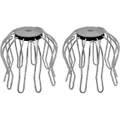 Ubbink - Bladvanger regenpijp d8h8cm 2st