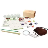 Graine Créative Opgraafkit - Kristallen - Wetenschap En Spel - Mineralen Verzamelen - KidzLabs - 5 Jaar