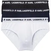 Karl Lagerfeld Slip donkerblauw / zwart / wit