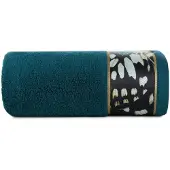 Eurofirany Handdoek Eva 70x140 cm Donker Turquoise - 500 GSM Katoen