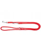 Dingo Verstelbare Lijn Hondensnoer 12mm x 120-220cm Rood