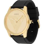 GUESS Analoog horloge goud / zwart