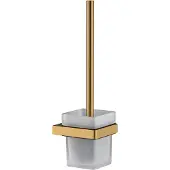 Plieger Altea WC Borstel met Houder – Wandmontage – Geborsteld Goud